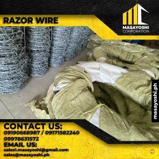 Razor Wire | Safety Fence| Fencing Equipment | Combat Wire | Security Fencing