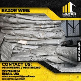 Razor Wire | Safety Fence| Fencing Equipment | Security Equipment | Safety Security Fence