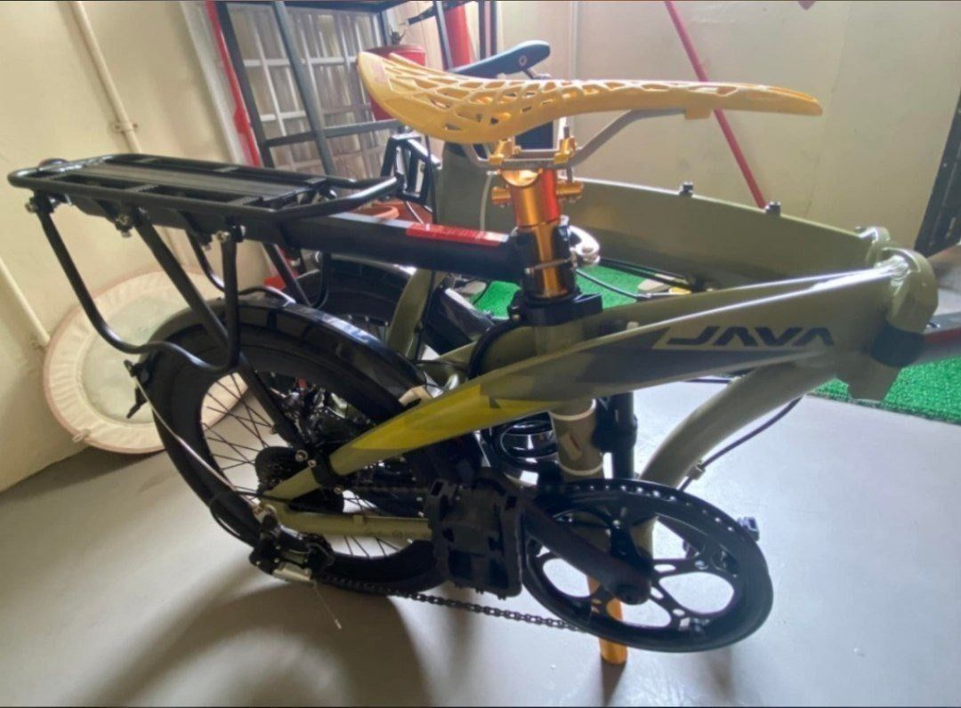 READY STOCK Fully Quick Release Aluminum Alloy 100kg rear carrier
