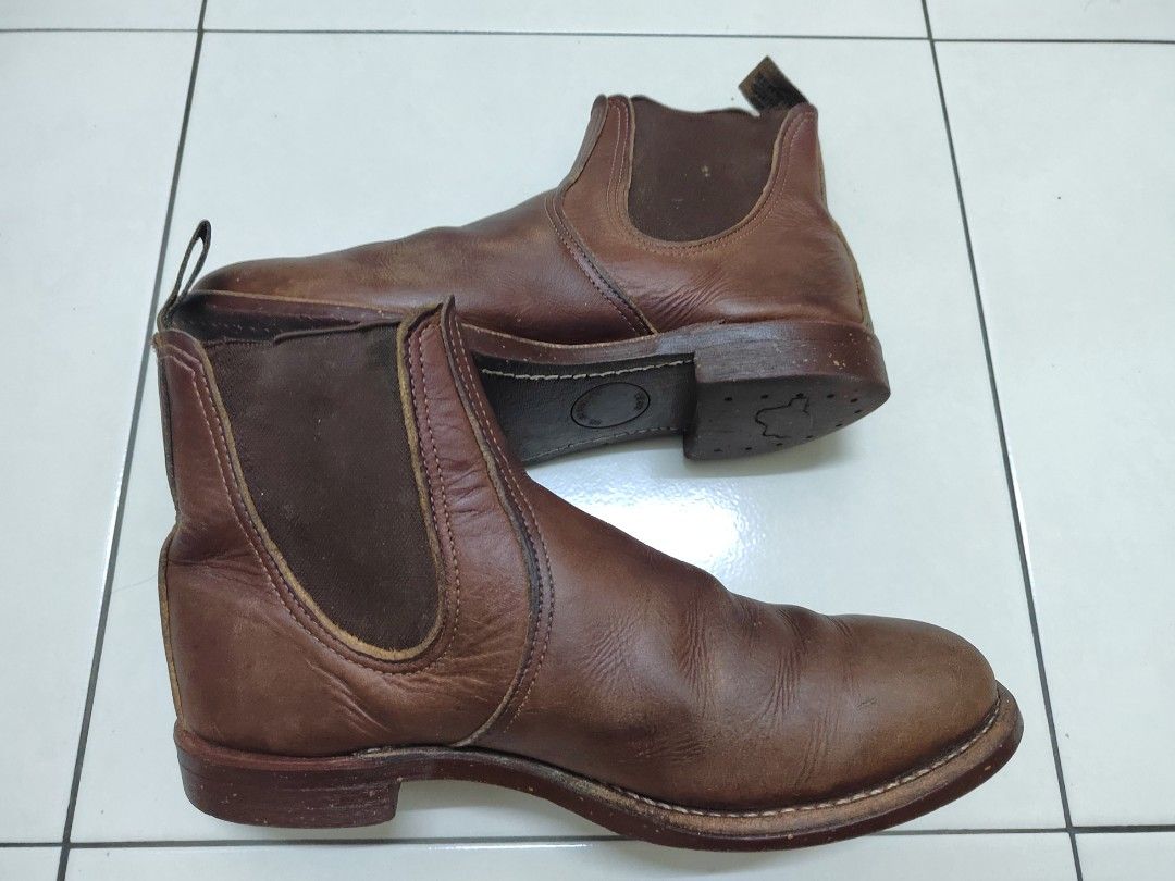 Red Wing 8201 Chelsea Rancher in Amber Harness leather