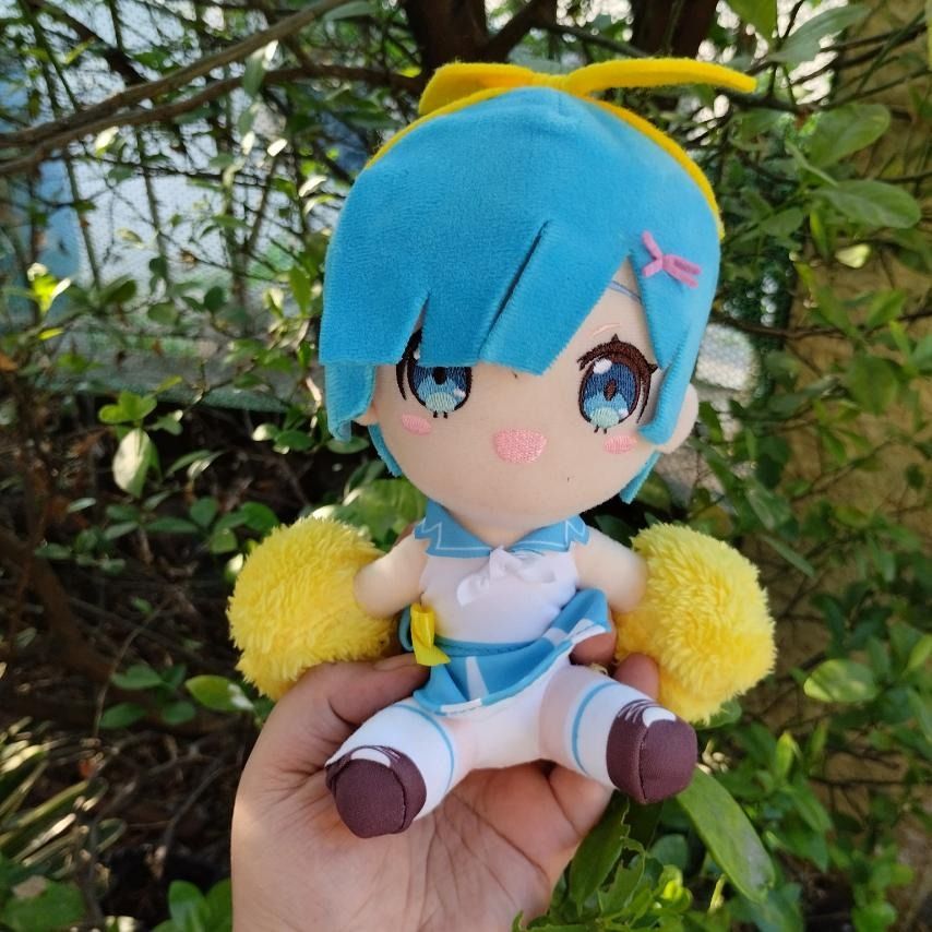Re Zero Cheerleader Rem Plush doll Hobbies Toys Toys Games on Carousell