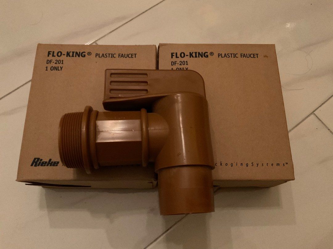 Rieke FloKing Drum Plastic Faucet, Everything Else on Carousell