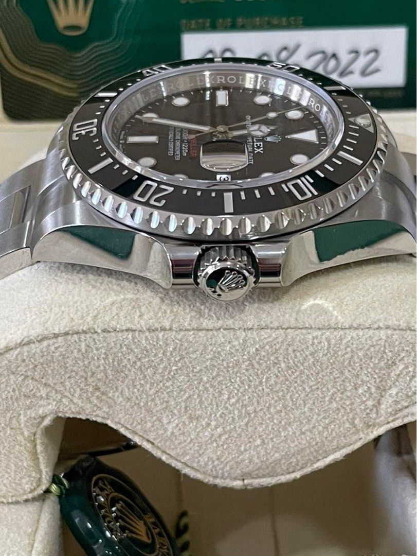 Rolex Sea-Dweller 50th anniversary (Category: Luxury Watches) located in San Juan City. Submitted by m1g09 (Listing ID 1223296689, Image 3). Description: Rolex Sea-Dweller 50th anniversary 126600 43mm Oystersteel Cerachrom bezel insert in black ceramic Oyster bracelet 3235 movement Tags Green .
