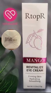 RtopR - mango revitalize eye cream / Krim Mata Anti Keriput / mata panda / lingkaran hitam mata / dark circle / kantung mata / krim mata / eye cream - New - Novelove