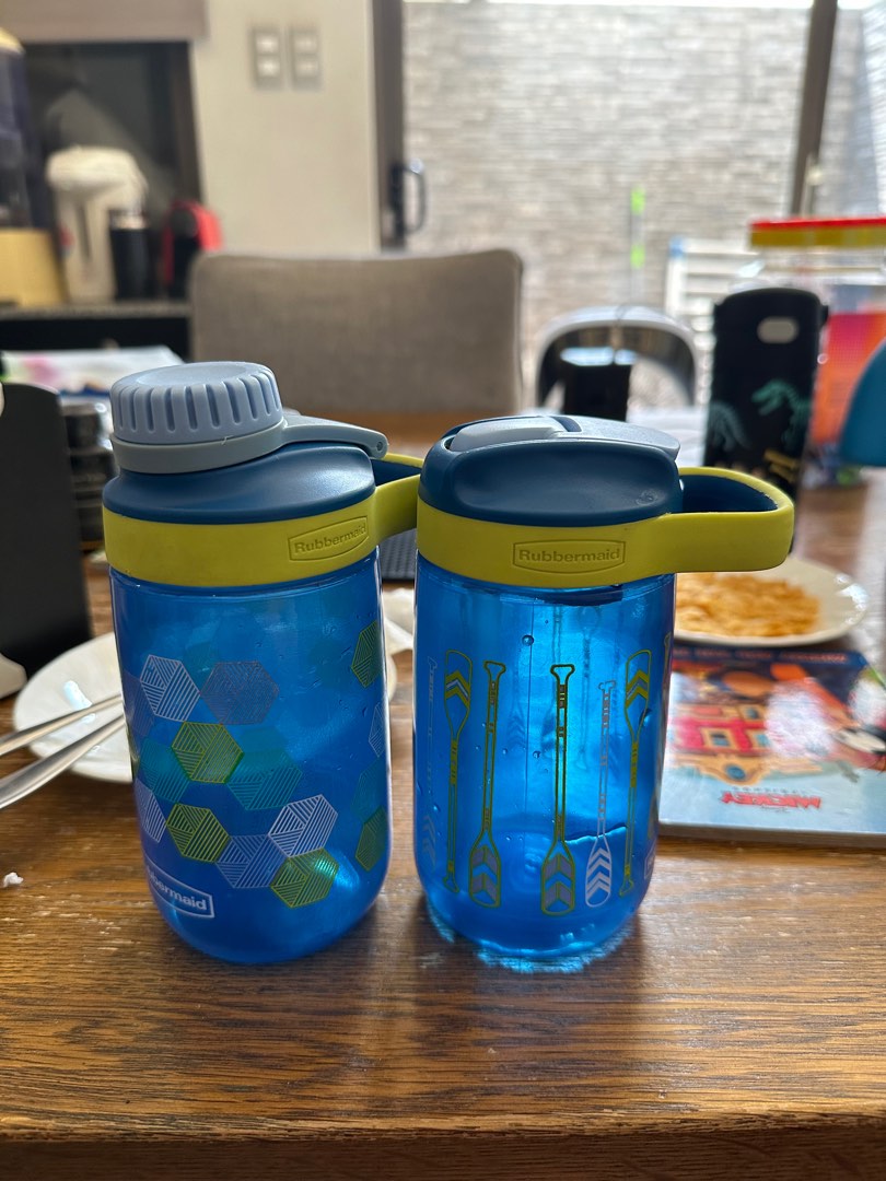 Rubbermaid Kids Water Bottle 2 pack, Babies & Kids, Nursing & Feeding