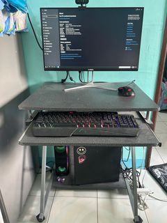 Rush Desktop with 21' 1080p Full HD Monitor and computer table