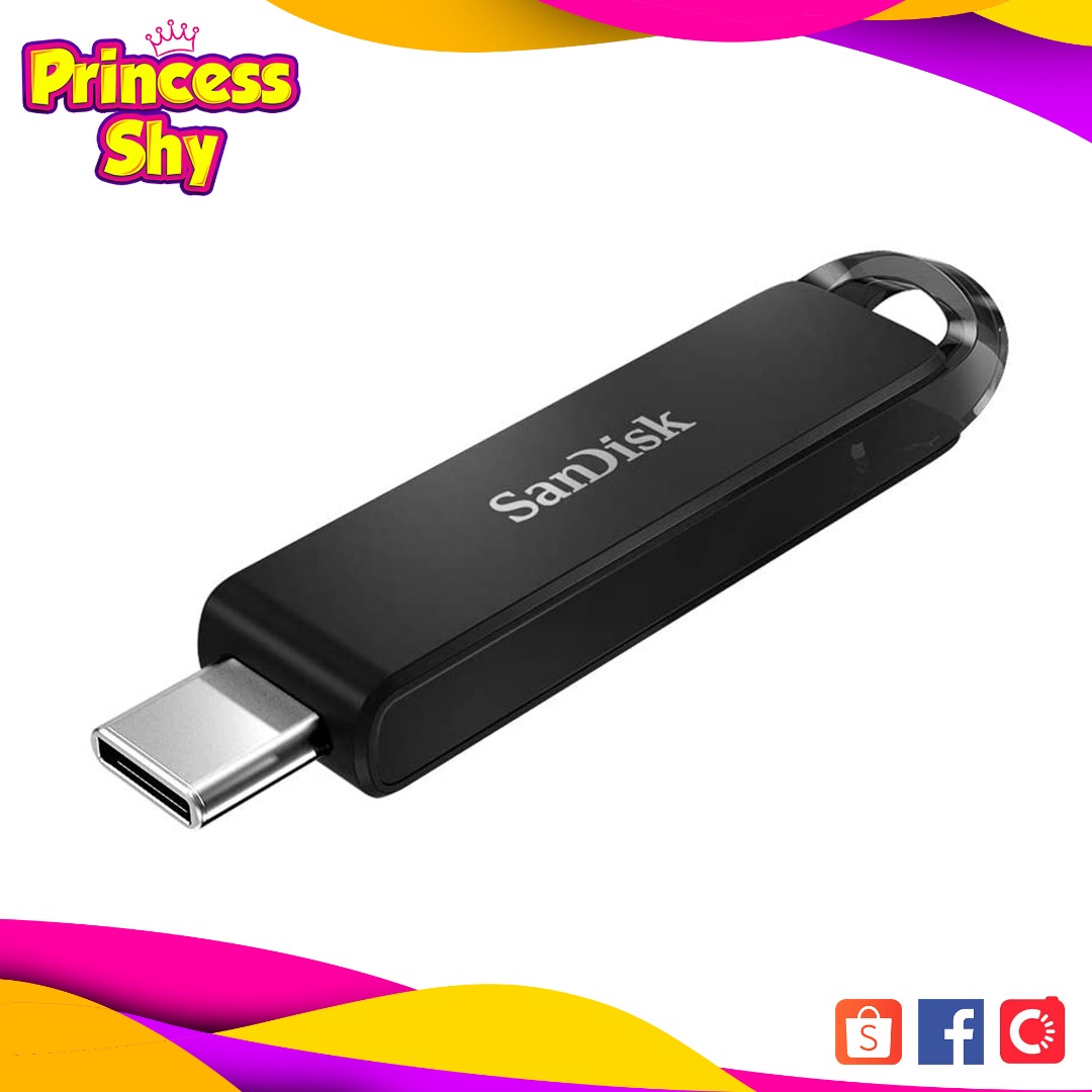 SanDisk 64GB Ultra USB 3.1 Type C Flash Drive SDCZ460-064G, Computers ...