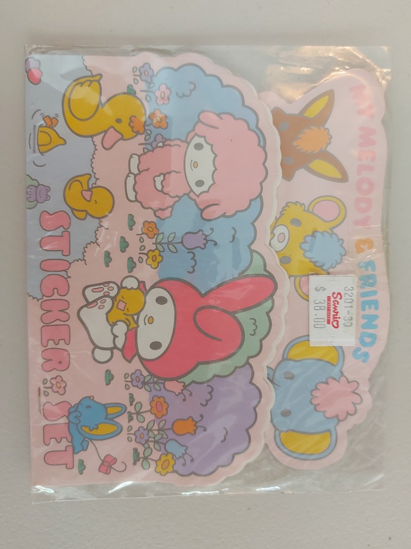 Sanrio my melody golden memories sticker, Hobbies & Toys, Stationary