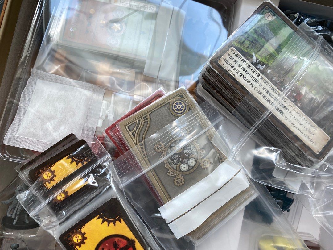 Scythe (Base Game + SleevedCards) [never played], Hobbies & Toys, Toys