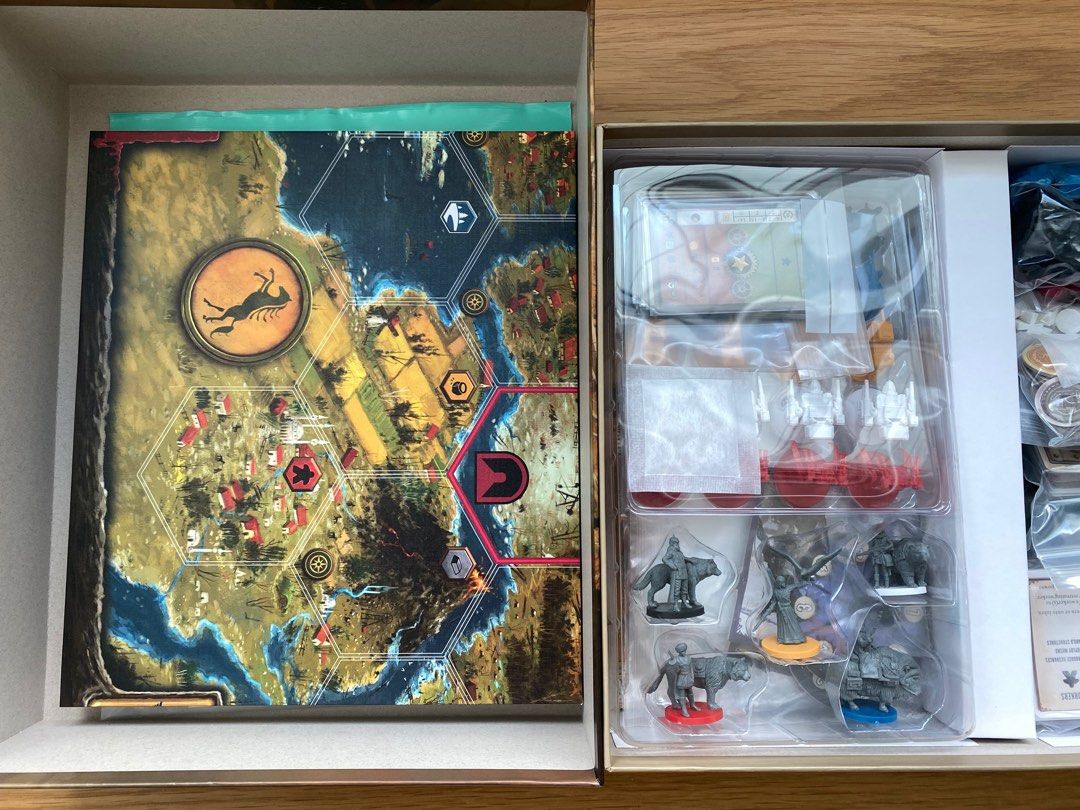 Scythe (Base Game + SleevedCards) [never played], Hobbies & Toys, Toys