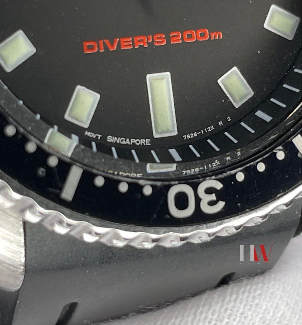 Seiko SKX173 Diver Rare Discontinued Fesyen Pria Jam Tangan di