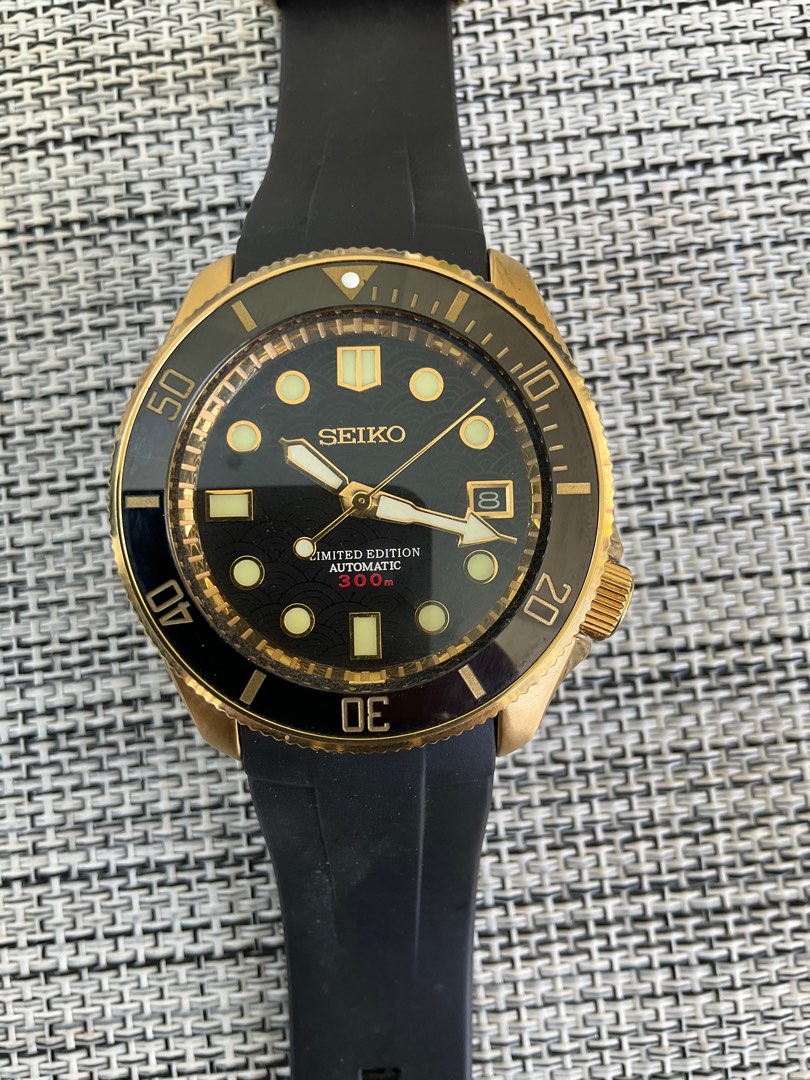 Seiko SKX Gold mod / build, Men's Fashion, Watches & Accessories, Watches  on Carousell