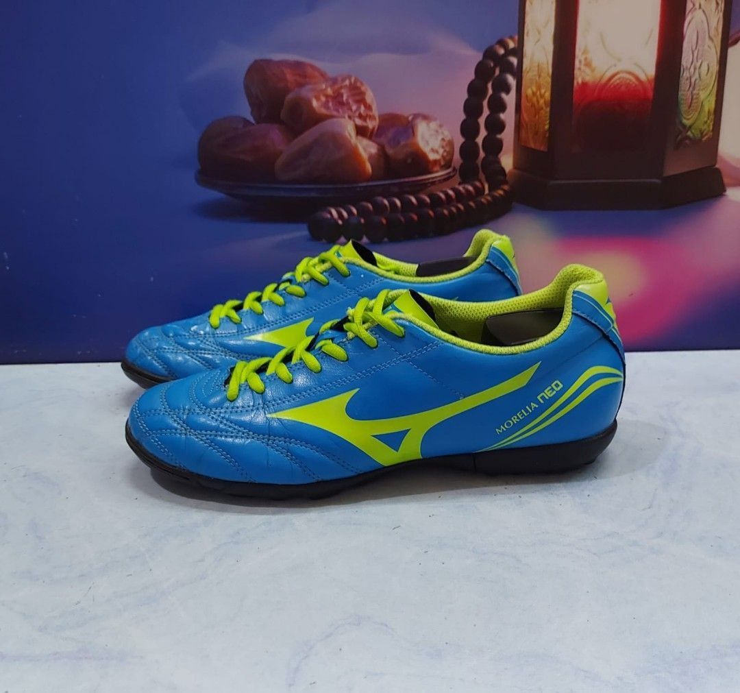 Sepatu futsal mizuno biru 2025