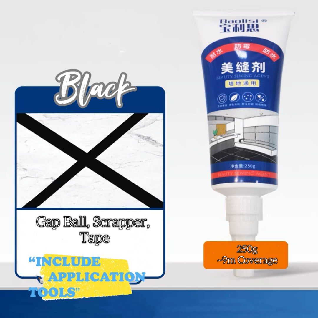 [SG] Grout Filler Tile Sealant Silicone Tile Grout Vinyl Flooring Grout