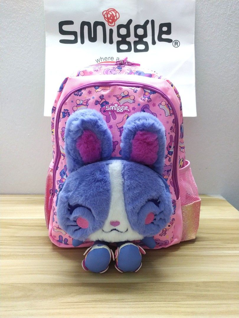 Smiggle Original Rabbits school bag kindergarten backpack kids birthday gift