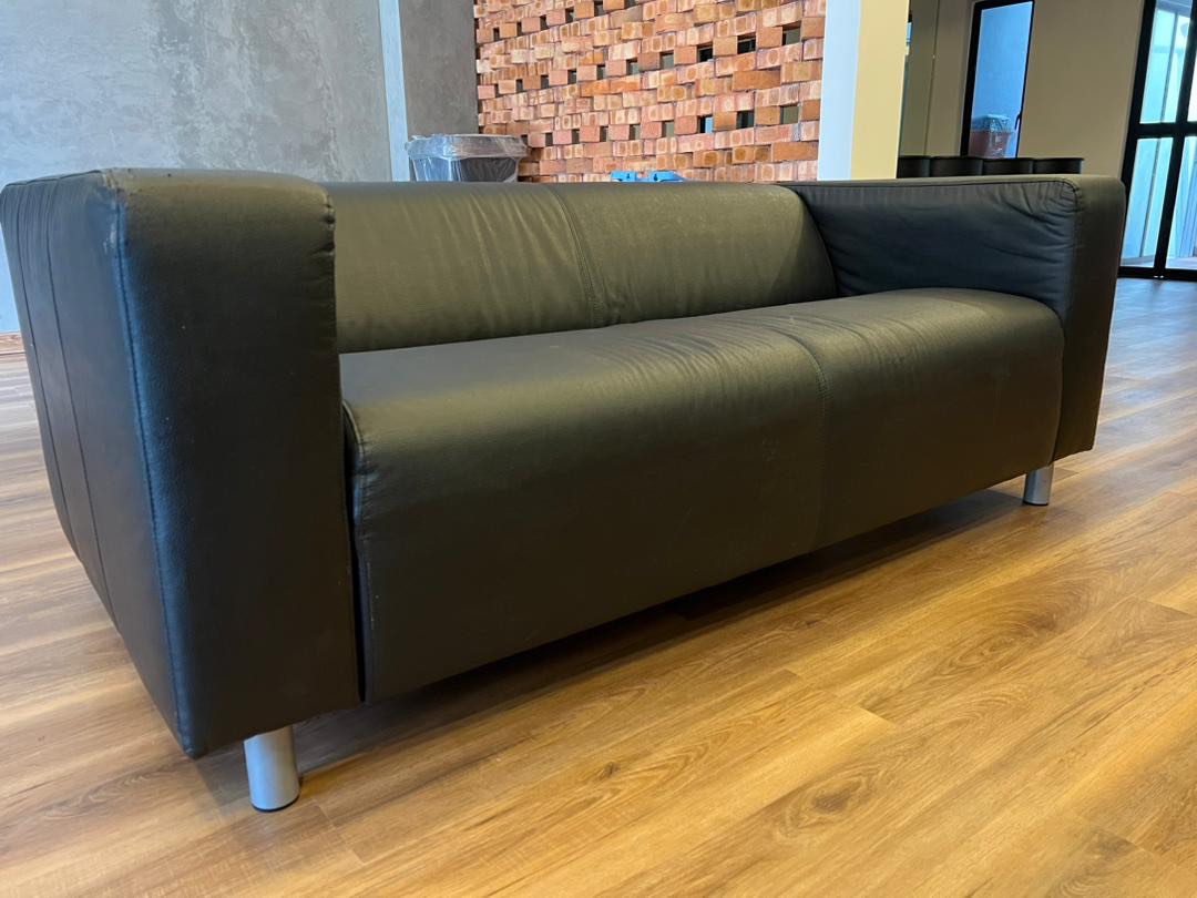 Sofa ikea klippan bomstad Faux leather to let go Furniture Home