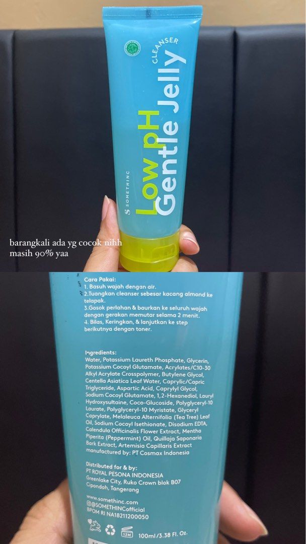 Somethinc Low Ph Gentle Jelly (Face Wash), Kesehatan & Kecantikan