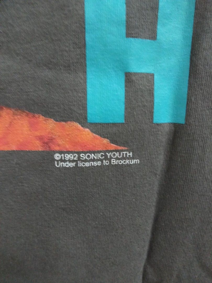 Sonic youth dirty band shirt print lawa, Men's Fashion, Tops & Sets