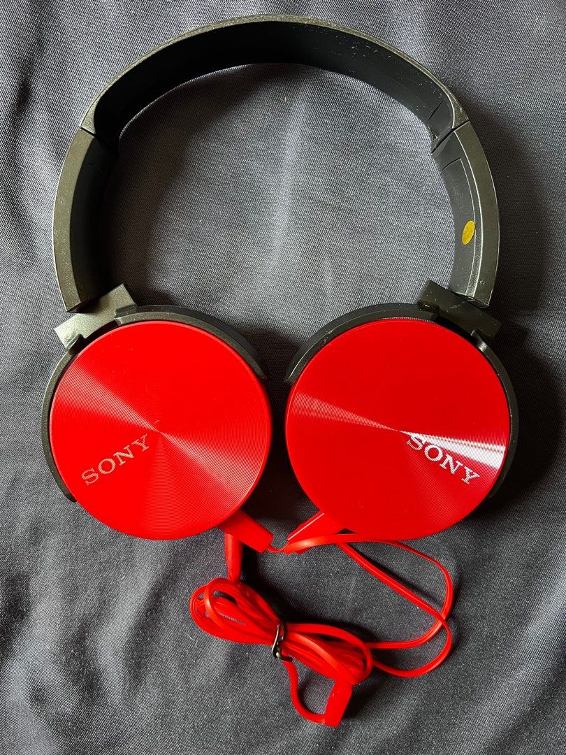 Sony MDR-XB450 AP stereo headphones on Carousell