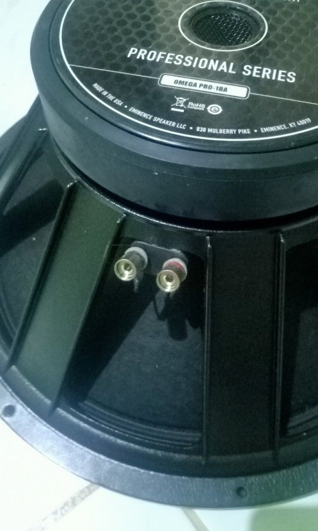 Harga speaker eminence 18 inch hot sale