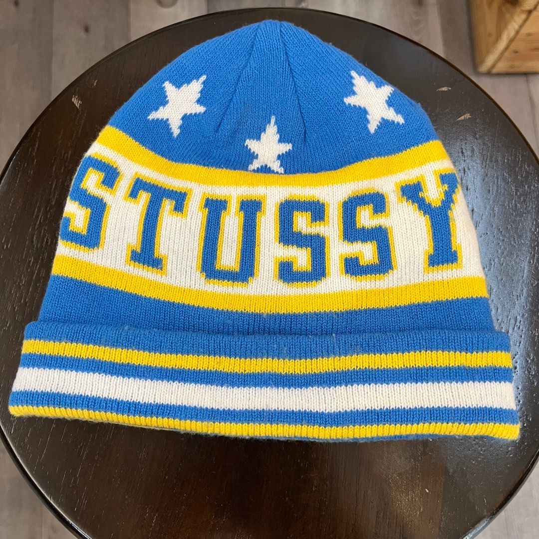 Yellow stussy beanie clearance