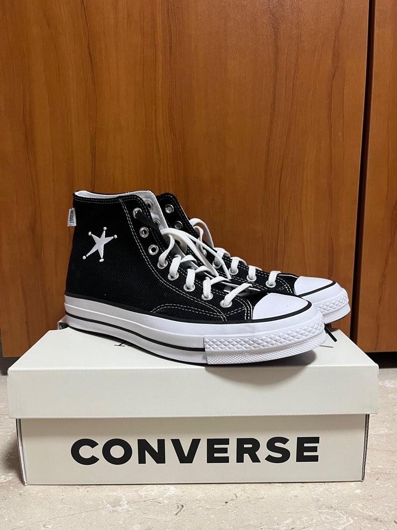 Stussy x Converse Chuck 70 High Men s Fashion Footwear Sneakers