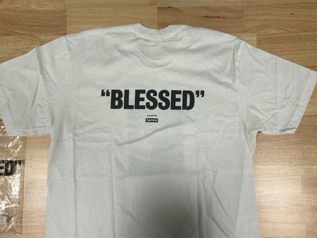 Supreme blessed Tee T shirt (no DVD), 男裝, 上身及套裝, T-shirt