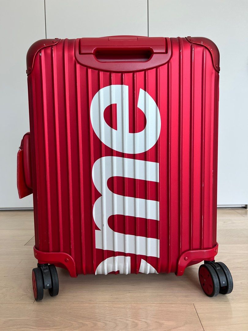 Supreme/RIMOWA Topas Multiwheel 45L Redバッグ - トラベルバッグ/スーツケース