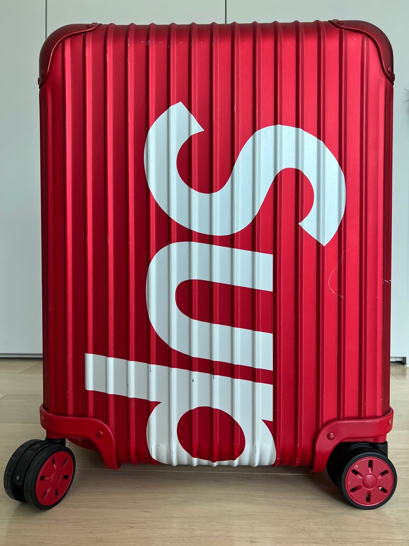 Supreme RIMOWA Topas Multiwheel 45L Red
