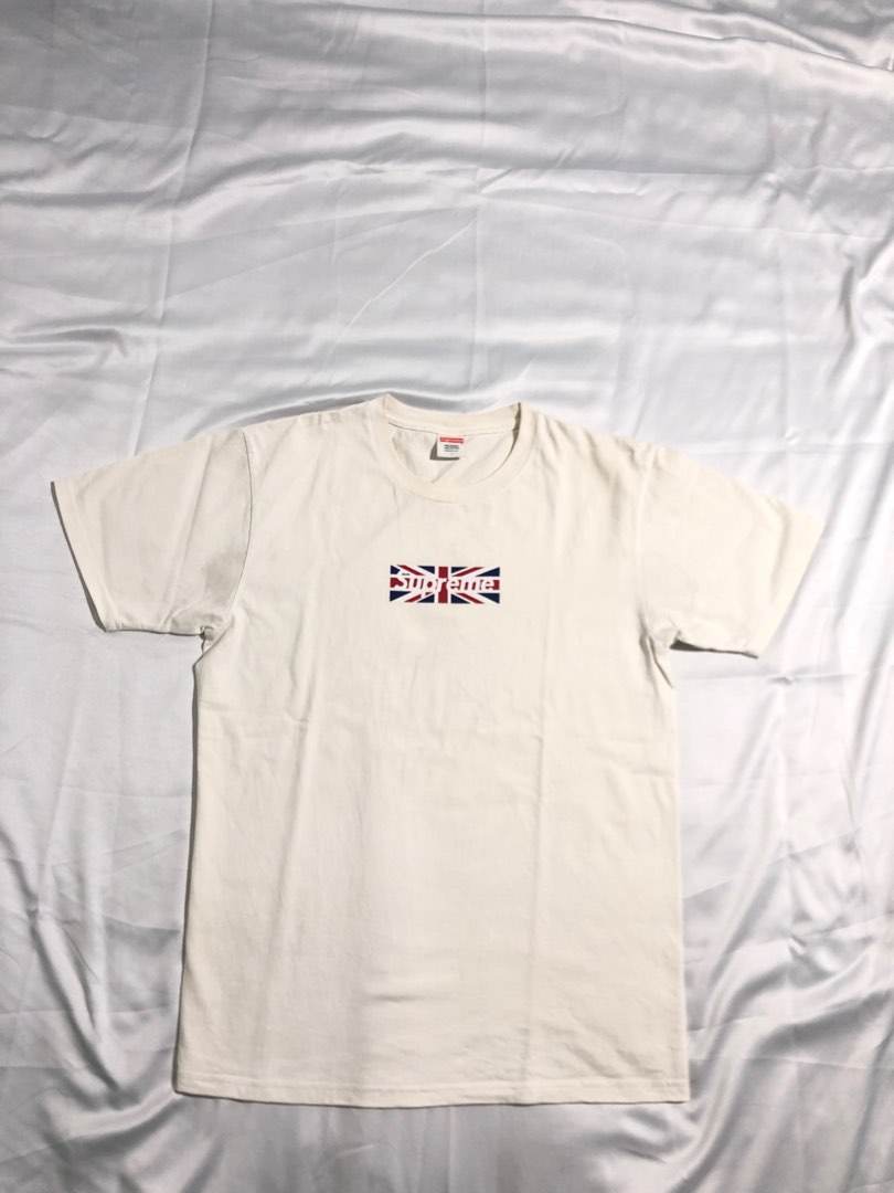Supreme Union Jack Box Logo Tee