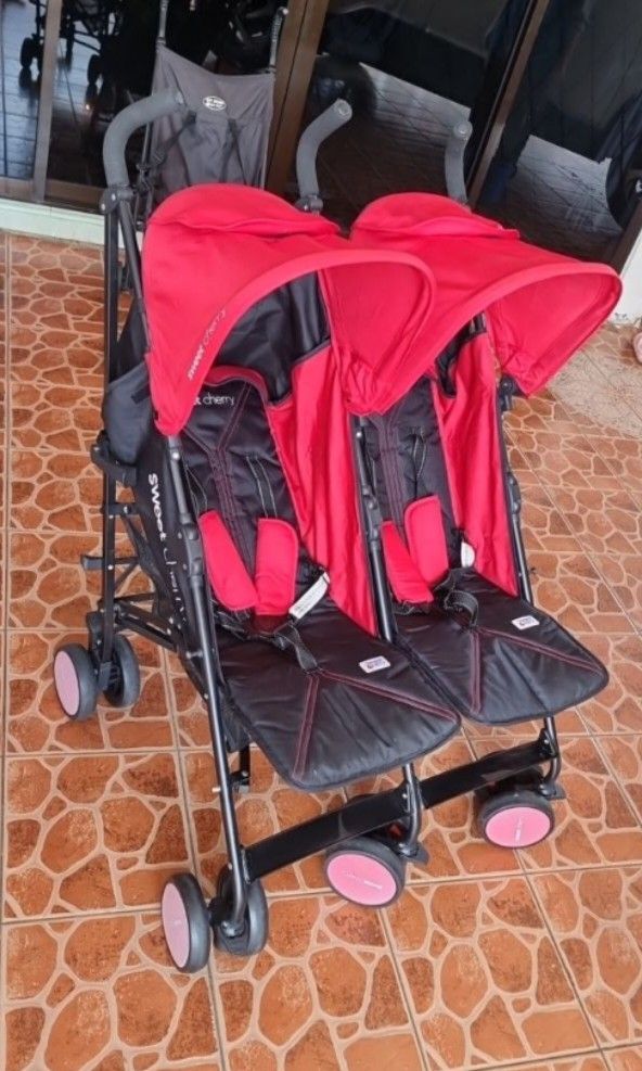 Sweet cherry twin stroller clearance