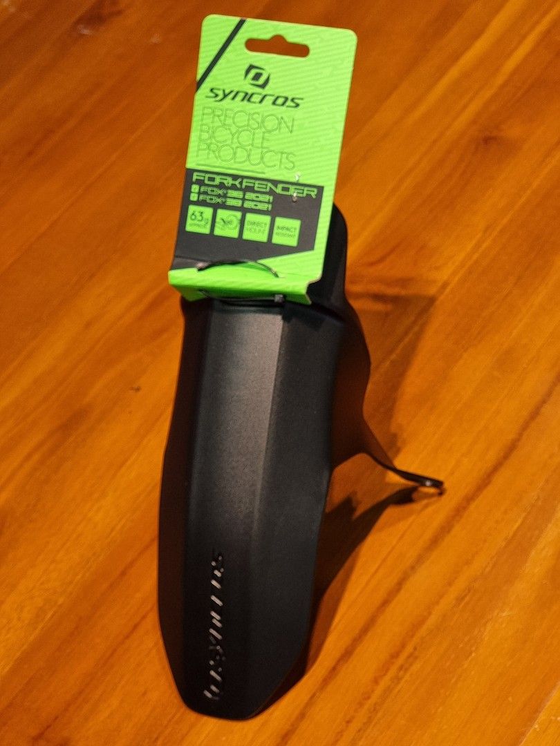 Fox 36 hot sale mudguard syncros