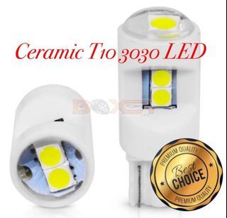 T10 ceramic body heat resistance 3030led, very bright poleight, reverse, side light