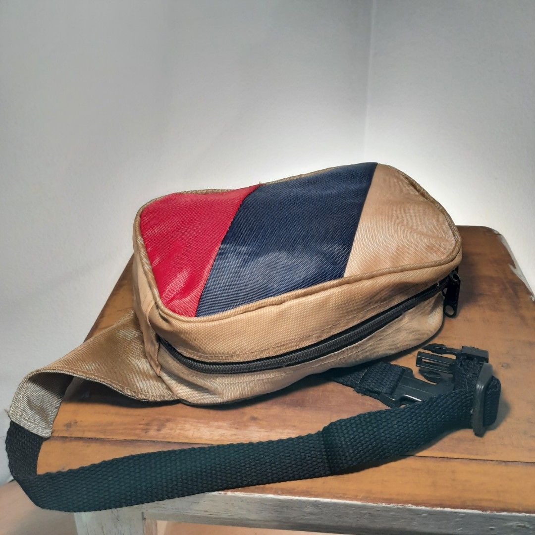 Tas Pinggang Sling Bag Tali Pendek Vintage Antik Jadul, Fesyen