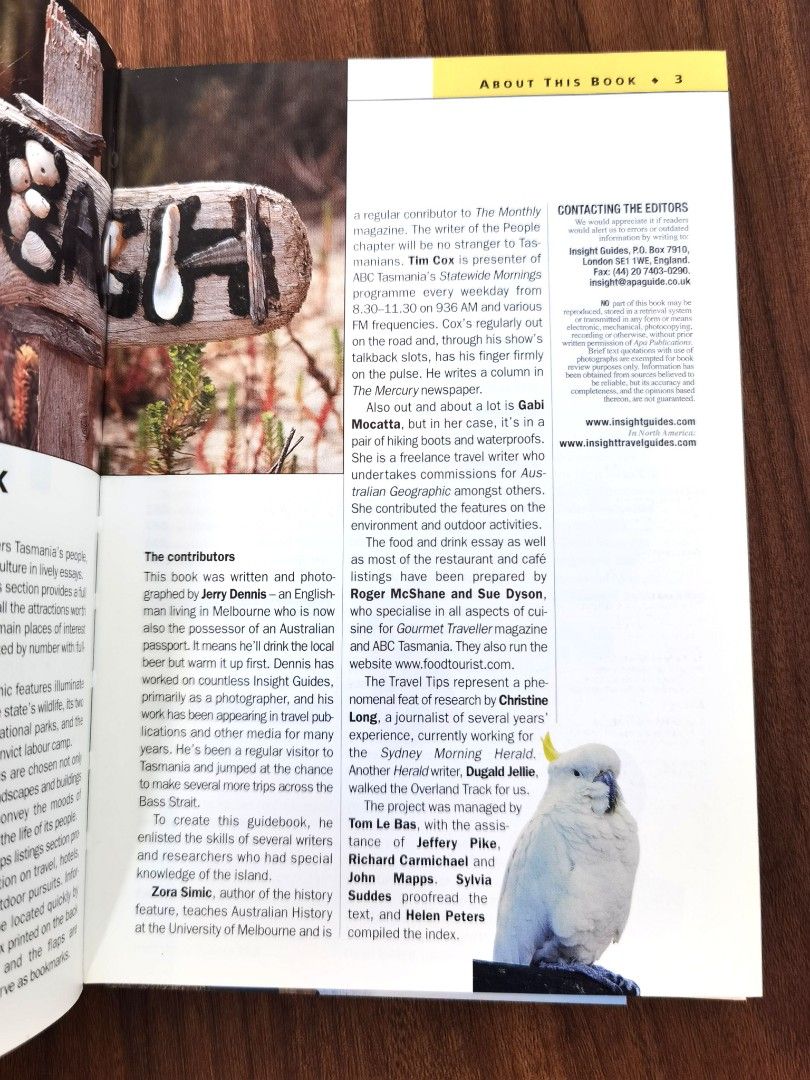 Tasmania Travel Information Guide History Map Book, Hobbies & Toys