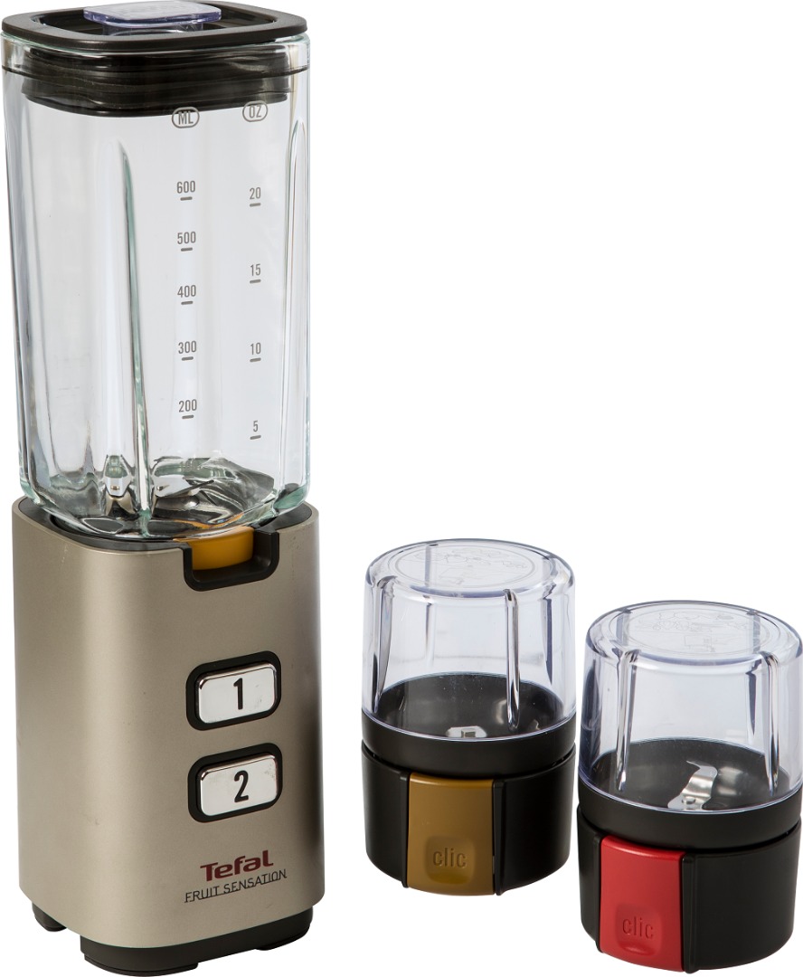Tefal Click and Taste Mini Blender with Mini Chopper Grinder BL142A42