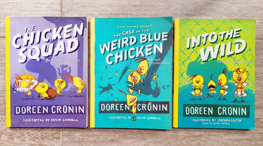 The Chicken Squad Books [Set of 3 books], Hobbies & Toys, Books