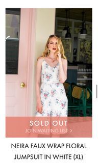 The Stage Walk Neira Floral Jumpsuit