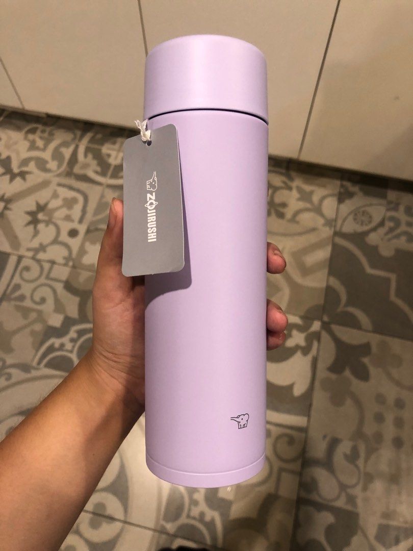 Thermos Zojirushi Lilac Violet Vacuum Flask Japan not corkcicle