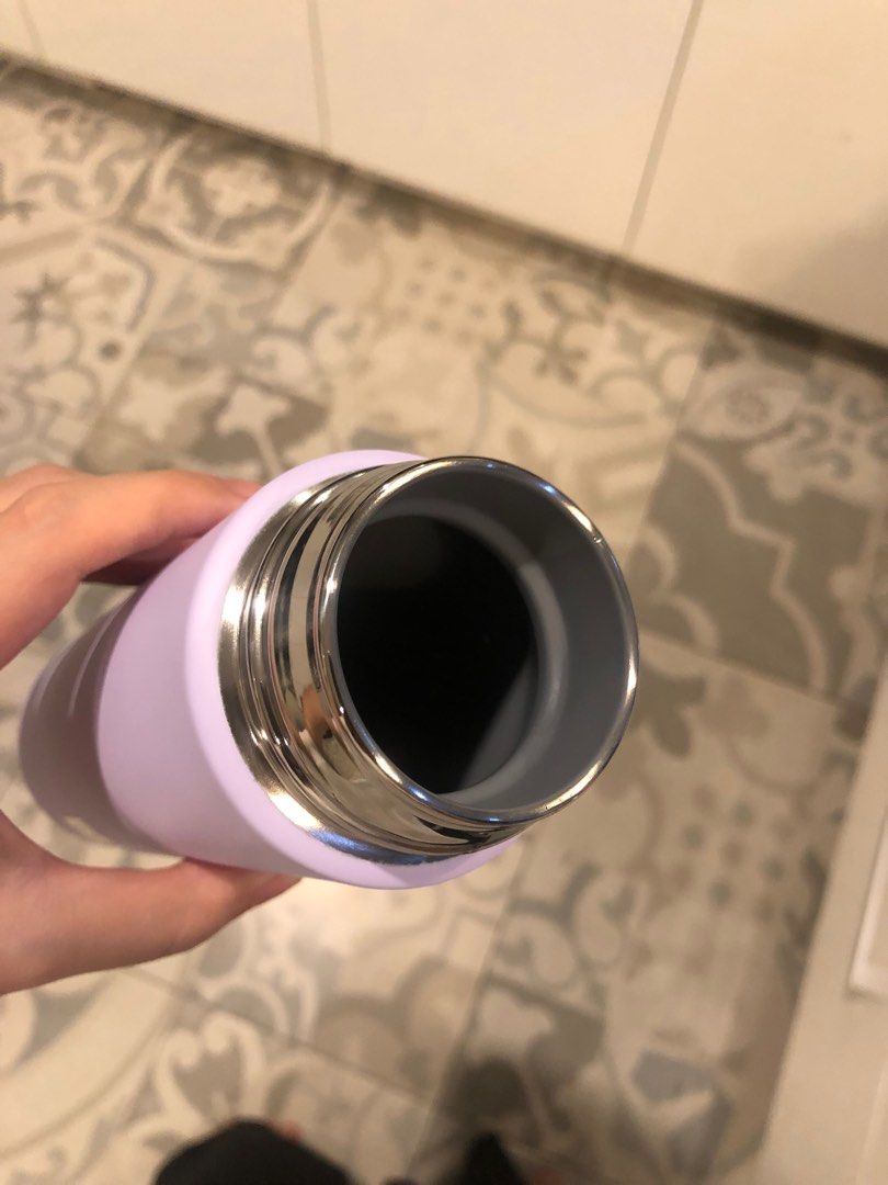 Thermos Zojirushi Lilac Violet Vacuum Flask Japan not corkcicle