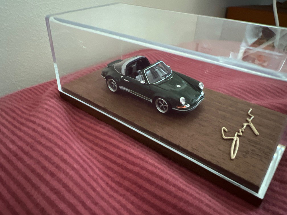 Modellino Auto TP 1:64 Singer Limited Edition - Pressofuso Metallico Blu - Edizione Limitata