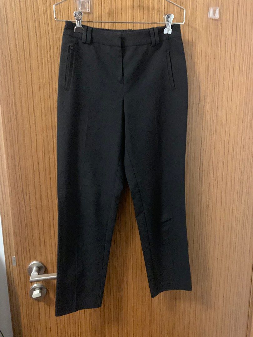 Topshop black cigarette tracksuit pants Women s Fashion Bottoms