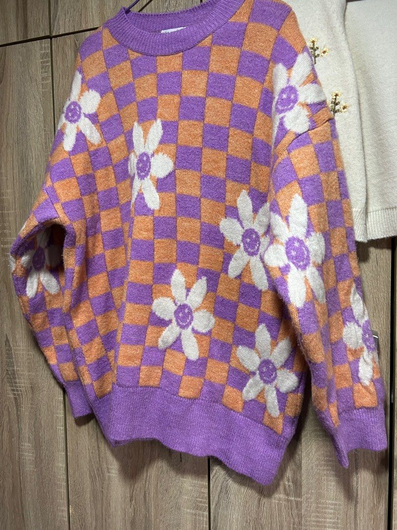 Topshop on sale purple sweater