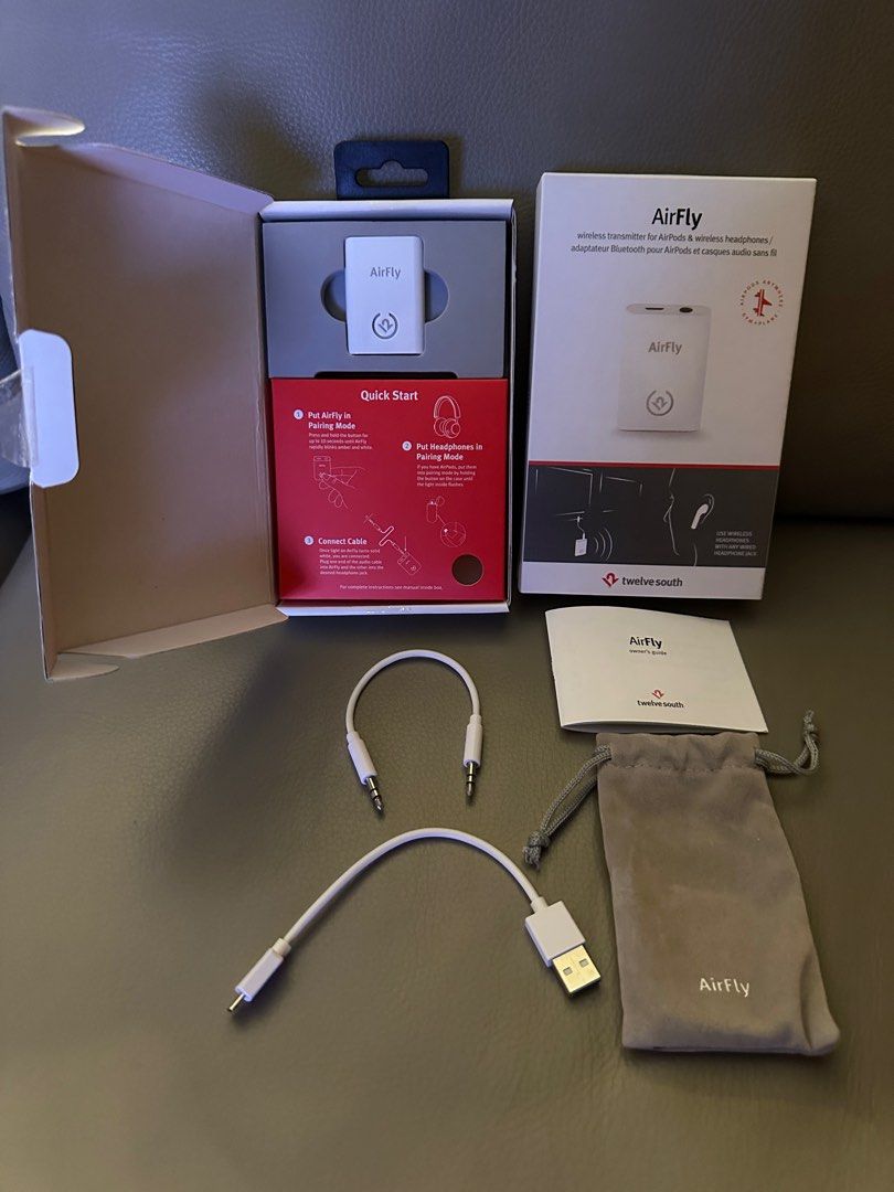 Airfly pairing airpods top