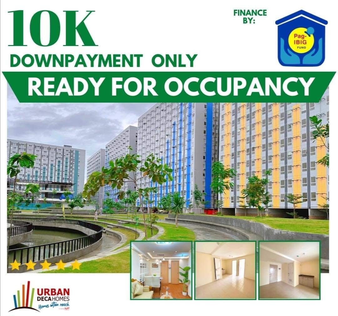 Urban Deca Homes Ortigas (Category: Apartments & Condos) located in Caloocan City. Submitted by frosspacardo (Listing ID 1223280076, Image 1). Description: URBAN DECA HOMES ORTIGAS 10,000 RESERVATION FEE ONLY ❗️❗️❗️ Rent to Own Condo in Ortigas 18-k Thru PAG-IBIG Financing, 3–6 Months pwede kana makalipat at Free Process pa! 🔵Easy Requirements 🔵Lifetime and perpetual ownership 🔵Wise Location 🔵Affordable 🔵Pet Friendly Available Units: 2 BEDRO