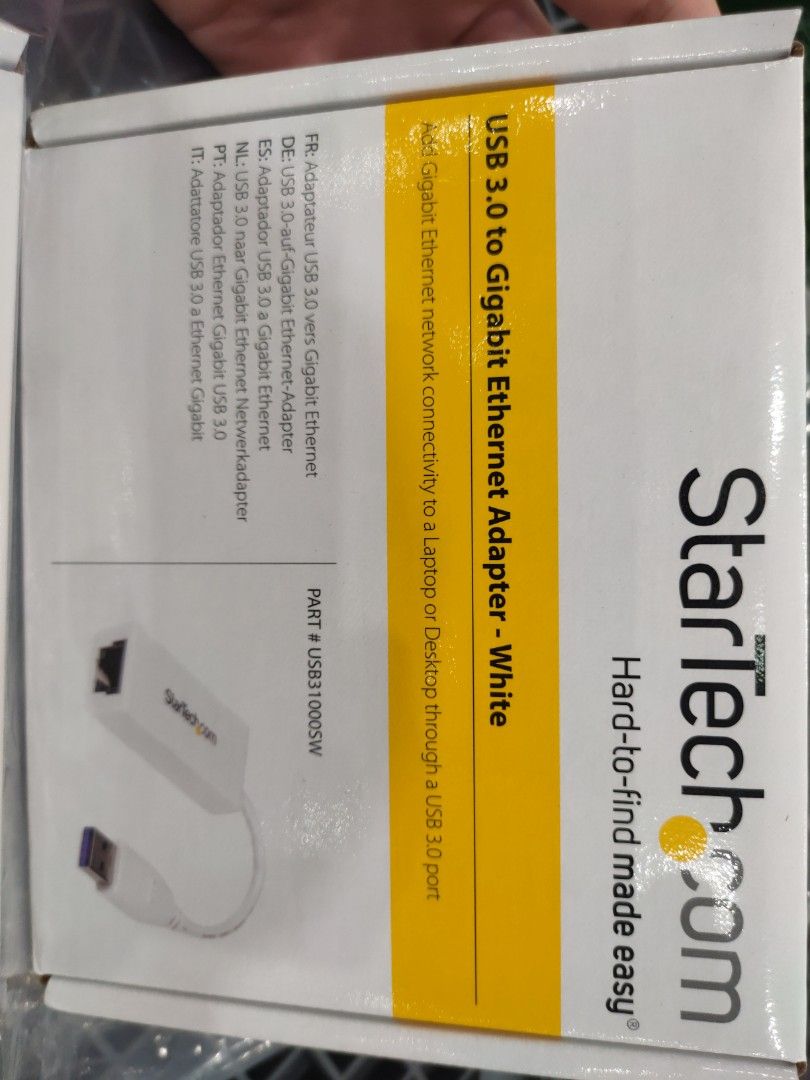 USB 3.0 to Gigabit Adapter White, Computers & Tech, Parts