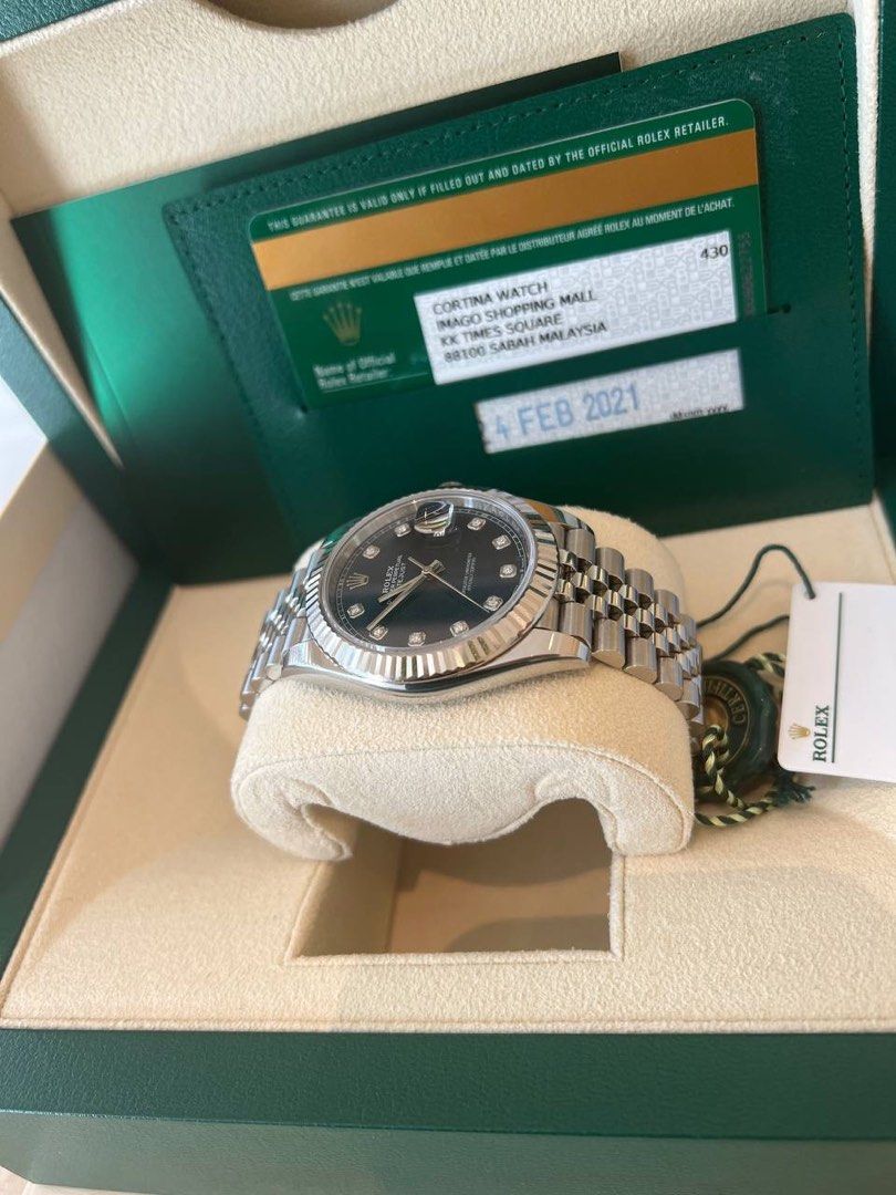 Used rolex datejust clearance 41