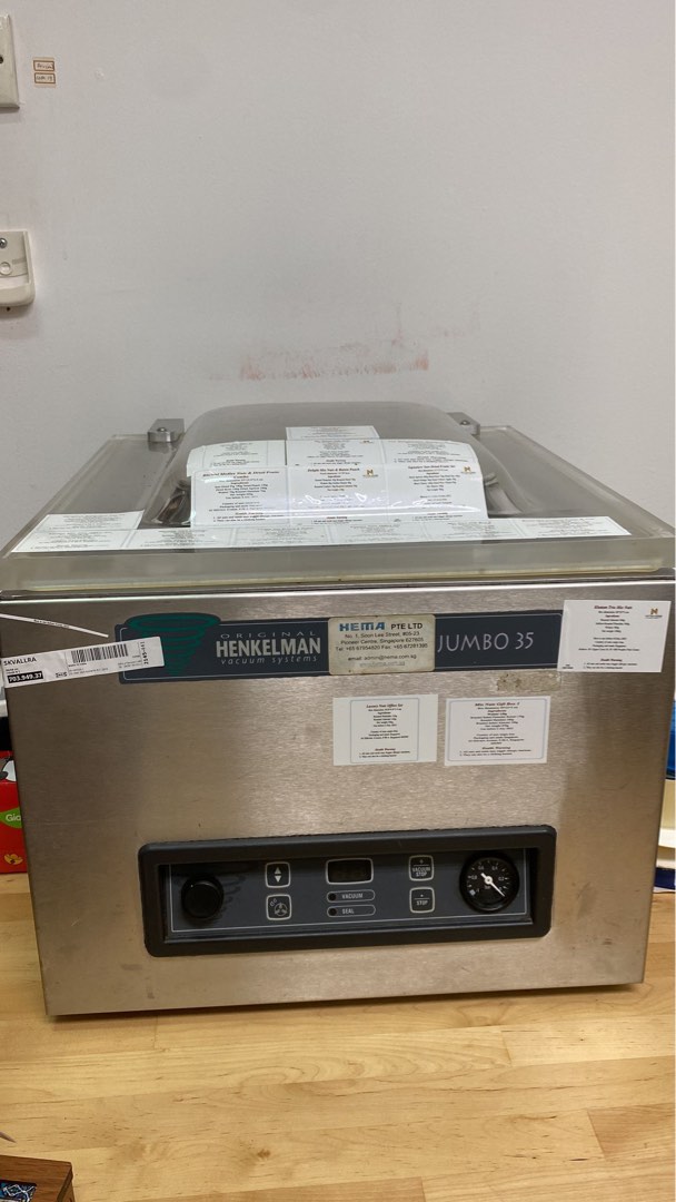 #Vacuum Sealer # German Vacuum # Henkelman Vacuum # Jumbo 35 TV Home