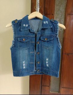 Vest rompi jeans 
