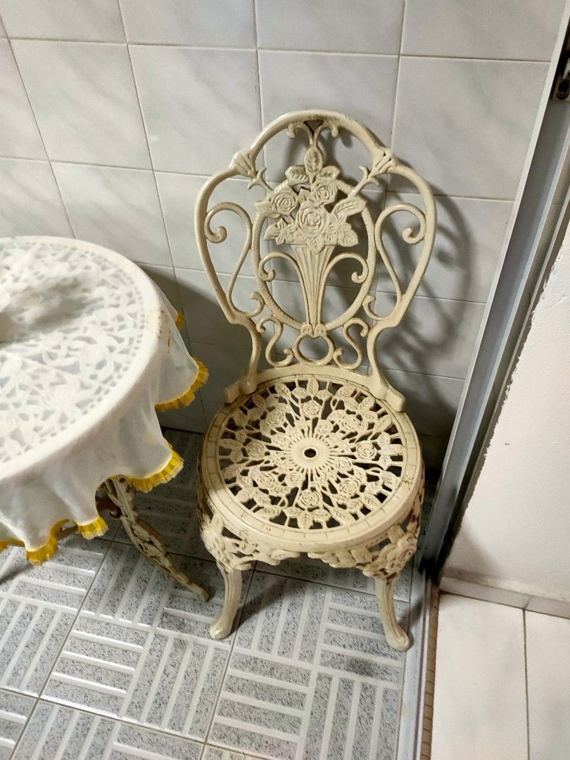 Victorian tea table chair, Furniture & Home Living, Furniture, Tables